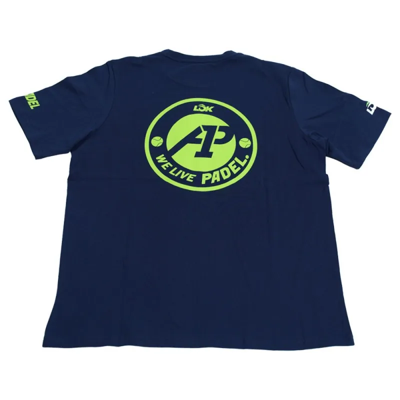 Camiseta Lok A1 Padel Glacier Azul Marinho