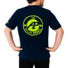 Lok A1 Padel Glacier Marineblaues T-Shirt