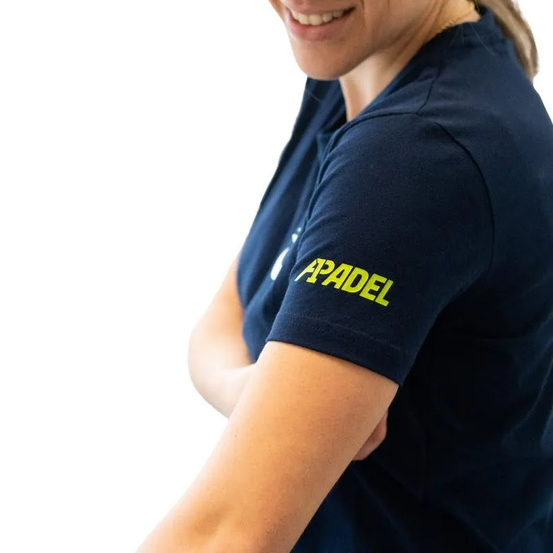 Lok A1 Padel Glacier Marineblau Damen T-Shirt