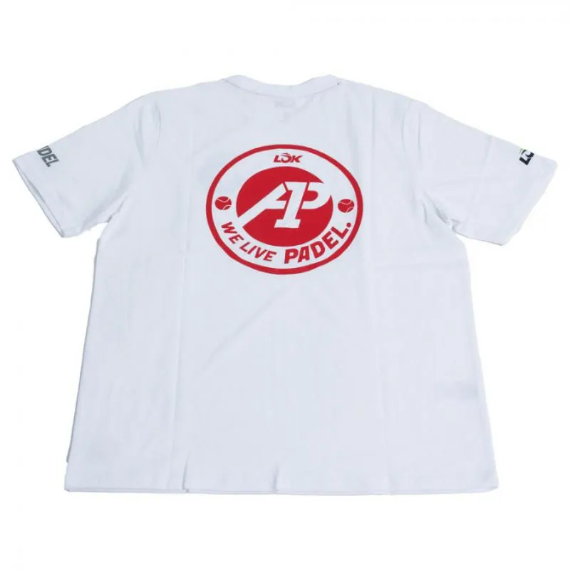 Lok Camiseta A1 Padel Glacier Branca