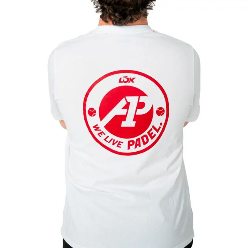 Lok A1 Padel Glacier T-Shirt Weiß