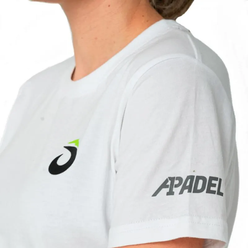 Lok A1 Padel Glacier Damen T-Shirt Weiß