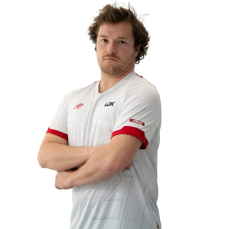 Lok A1 Padel Pikes Weißes T-Shirt