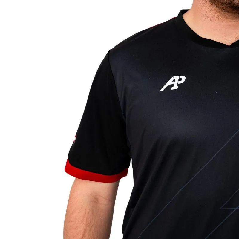 Lok A1 Padel Pikes Schwarz T-Shirt