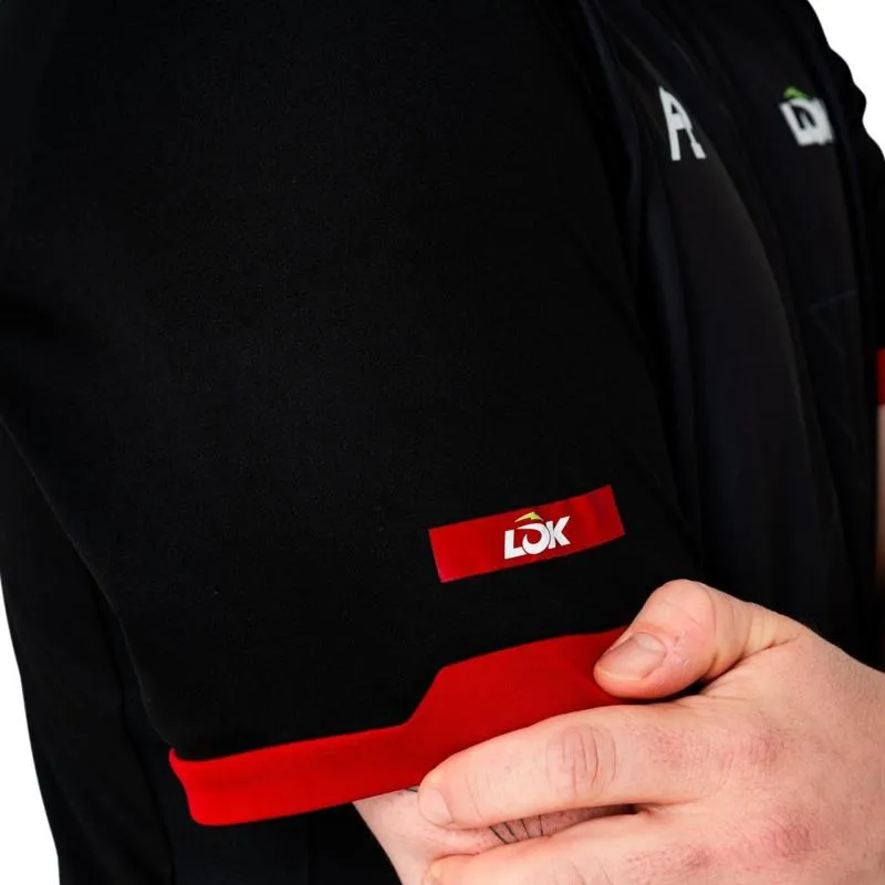 Lok A1 Padel Pikes Schwarz T-Shirt