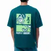 Lok Ullu grünes T-Shirt