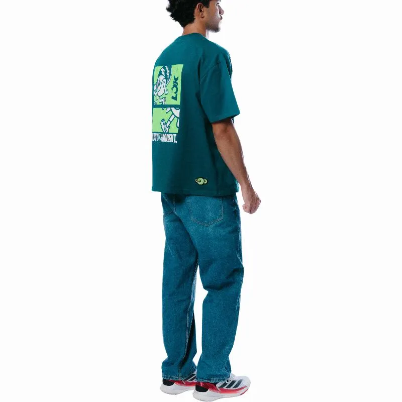 Lok Ullu grünes T-Shirt