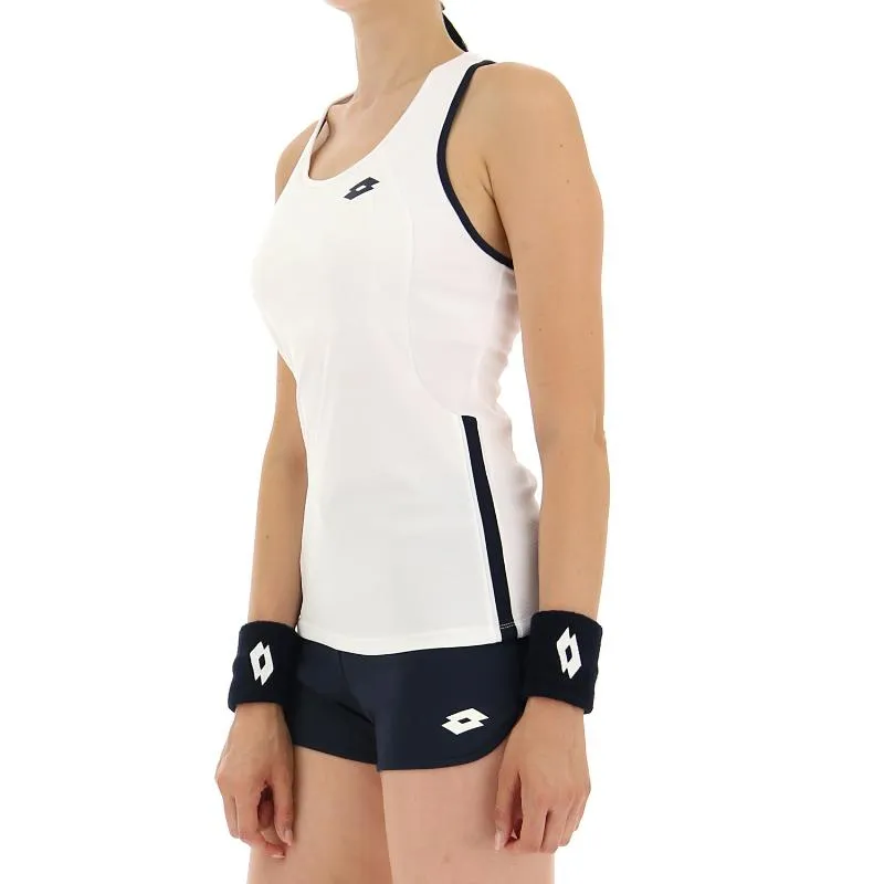 T-Shirt Lotto Squadra II Weiß Schwarz Damen