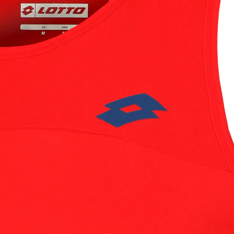 T-Shirt Lotto Squadra III Intense Red Damen