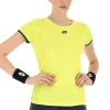 T-Shirt Lotto Superrapida V Gelb Fluor Blue Woman