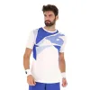 T-Shirt Lotto Tech I D2 Weiß Glanzend Blau