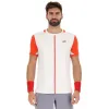 T-shirt Lotto Top IV Bright White Red Poppy