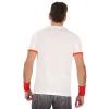 T-Shirt Lotto Top IV Schwarz Glanzend Weiß