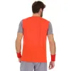 T-Shirt Lotto Top IV Rot Mohngrau Silber