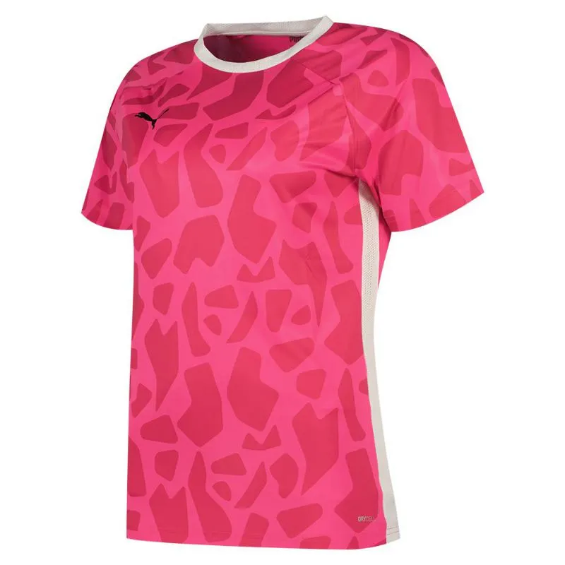 Puma TeamLiga Graphic Damen Kurzarm-T-Shirt