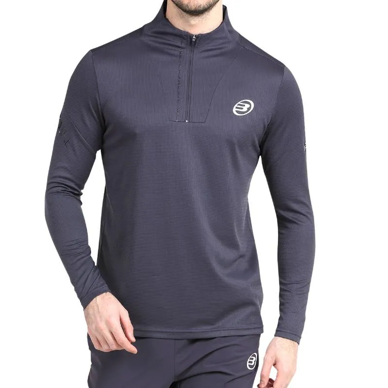 Bullpadel Nidio Langarm-T-Shirt Shadow Blau