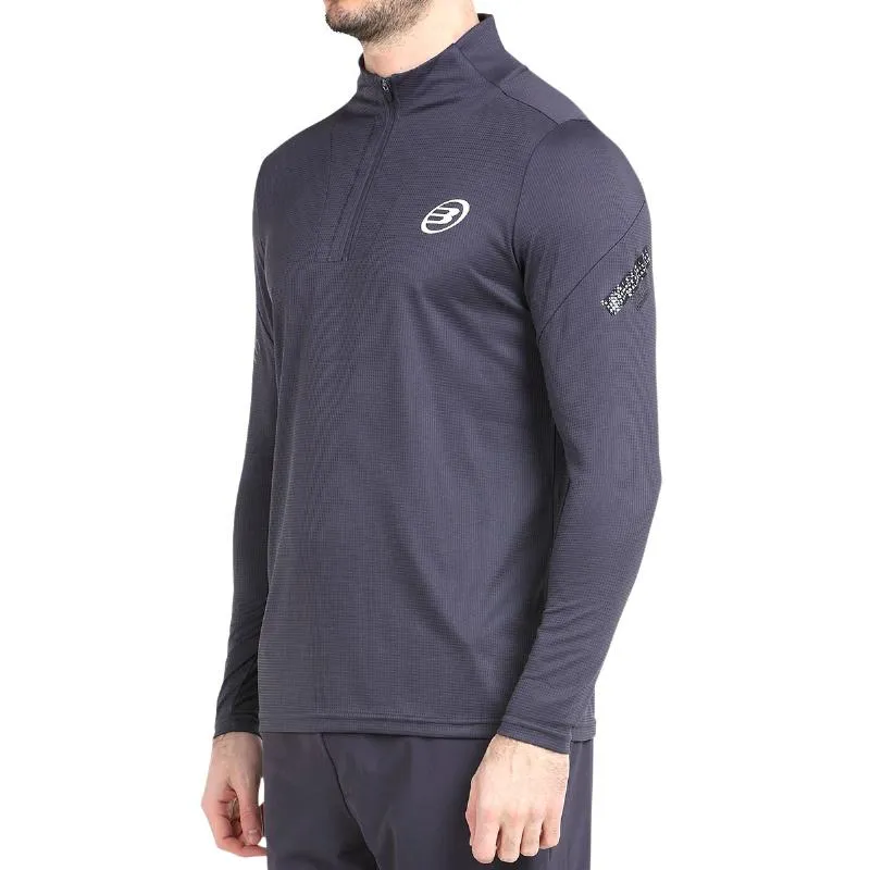 Bullpadel Nidio Langarm-T-Shirt Shadow Blau
