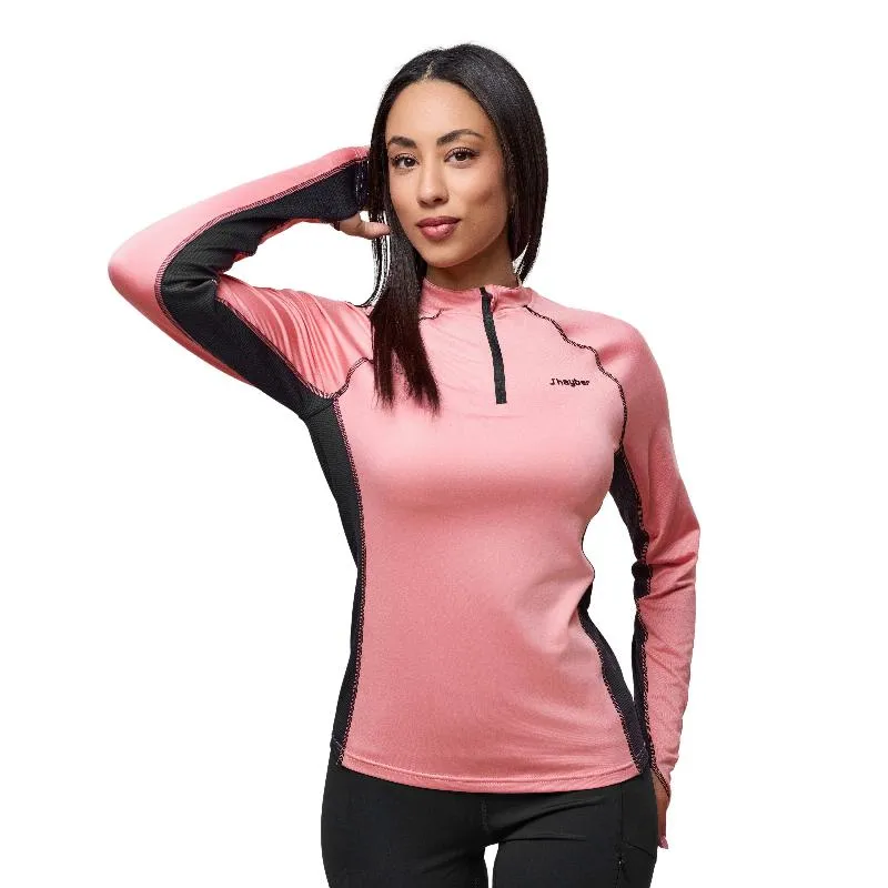JHayber Alpina Langarm-T-Shirt Rosa Damen