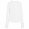 Wilson All Day Weißes Damen Langarm-T-Shirt