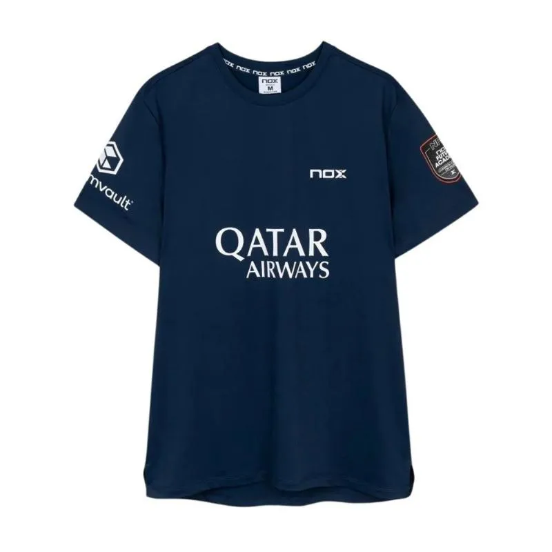 Nox Agustin Tapia Patrocina Camiseta Azul Escura AT10 2026