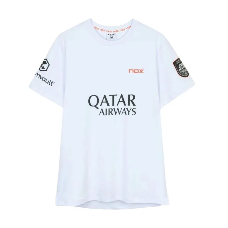 Camiseta Nox Agustin Tapia Patrocina AT10 Blanco 2026