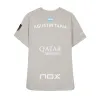 Camiseta Nox Agustin Tapia sponsert AT10 Gris Claro 2026