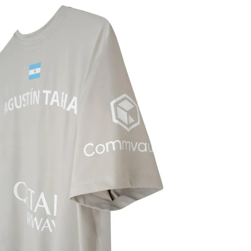 Camiseta Nox Agustin Tapia sponsert AT10 Gris Claro 2026