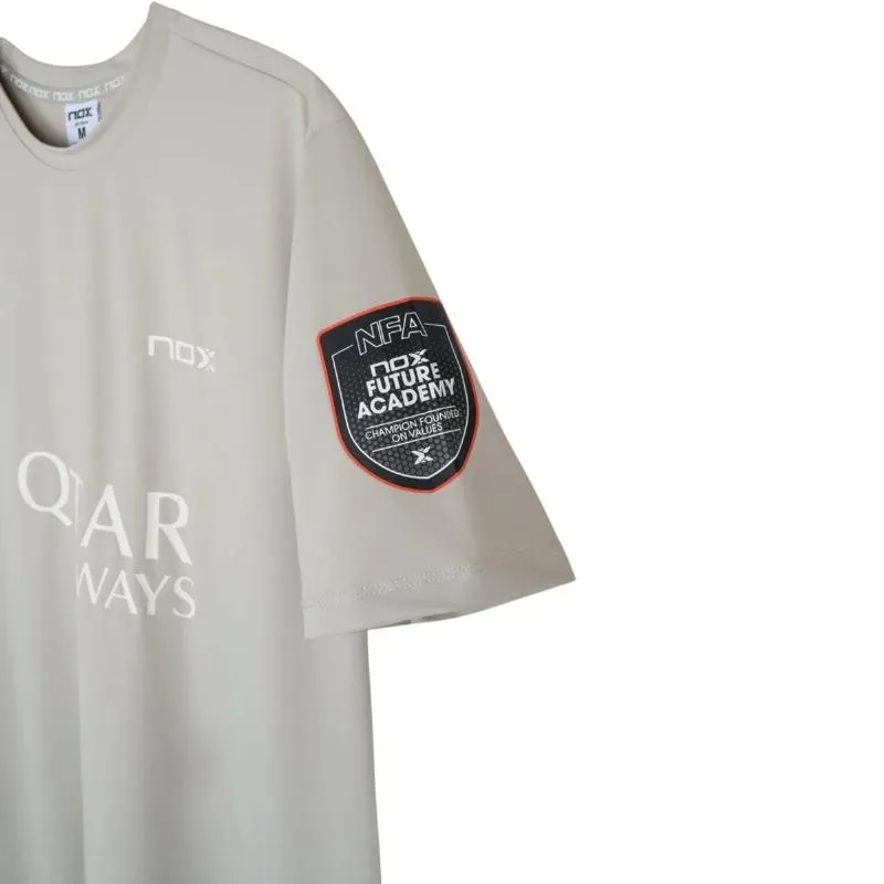 Camiseta Nox Agustin Tapia sponsert AT10 Gris Claro 2026