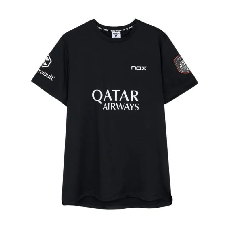 Camiseta Nox Agustin Tapia patrocina AT10 Negro 2026