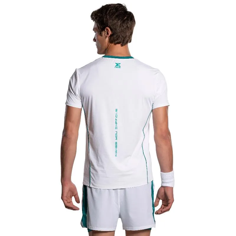 Camiseta Nox Pro White Green Ivy