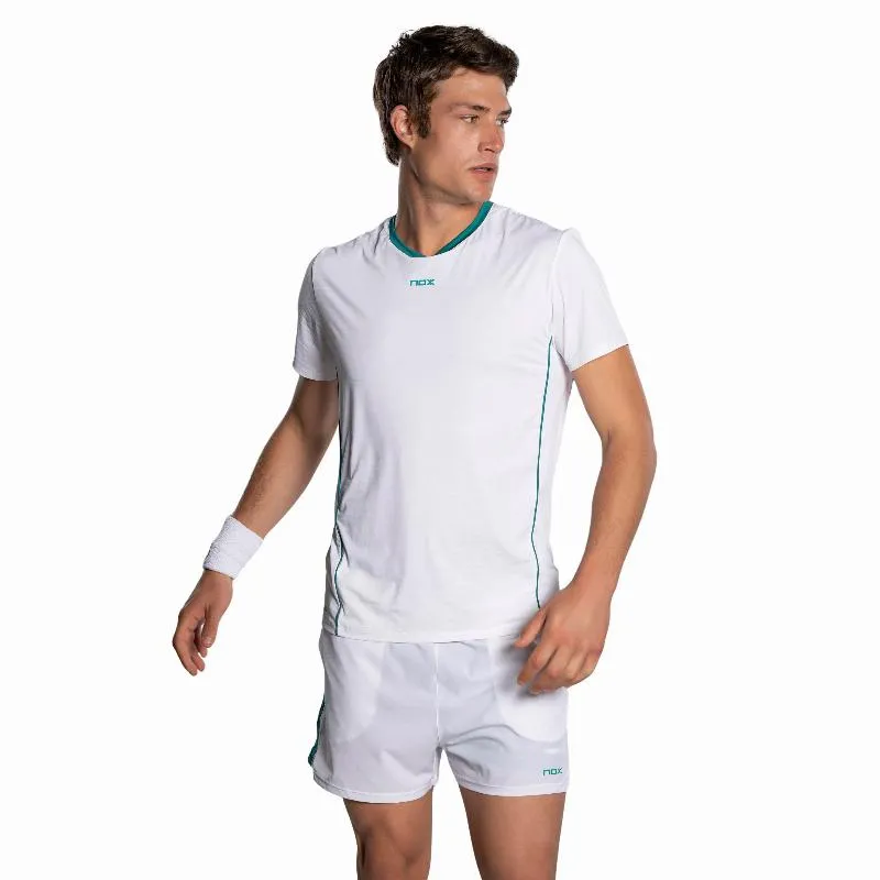 Nox Pro Weiß-Grün-Ivy-T-Shirt
