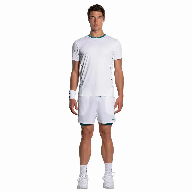 Nox Pro Weiß-Grün-Ivy-T-Shirt