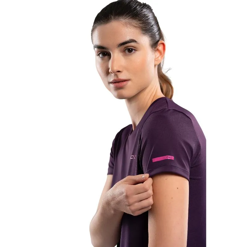 Nox Pro Dunkelviolettes Damen-T-Shirt