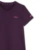 Nox Pro Dunkelviolettes Damen-T-Shirt