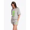 Osaka Basic T-Shirt in Grau