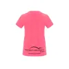 Camiseta PadelPoint Turnier Rosa Fluor Mujer