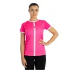 Damen Softee Tipex Fuchsia Fluor WeiÃ T-Shirt