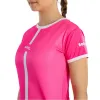 Damen Softee Tipex Fuchsia Fluor WeiÃ T-Shirt