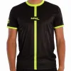 Softee Tipex T-Shirt Schwarz Gelb Fluor Junior