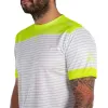 Vibora Schwarzes Mamba X Jubilaums-T-Shirt WeiÃ Gelb Fluor