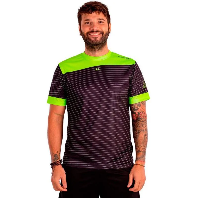 Vibora Black Mamba X Aniversário T-Shirt Preto Amarelo Fluor
