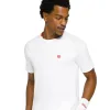 Camiseta Wilson serviert Blanco