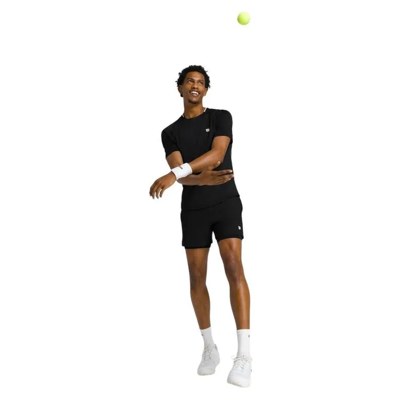 Wilson Serve Out schwarzes T-Shirt