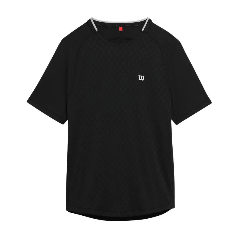 Wilson Serve Out schwarzes T-Shirt