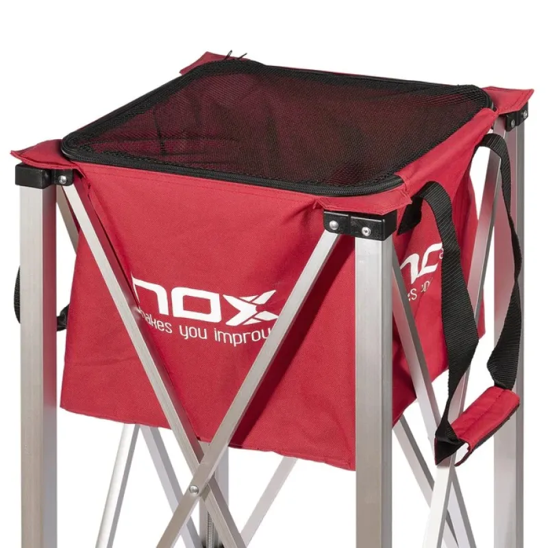 Nox Klappbarer Ballkorb Rot