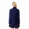 Lacoste Slim Fit Marineblau Weiß Damen Weste