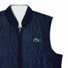 Lacoste Slim Fit Marineblau Weiß Damen Weste