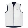 Lacoste Slim Fit Marineblau Weiß Damen Weste
