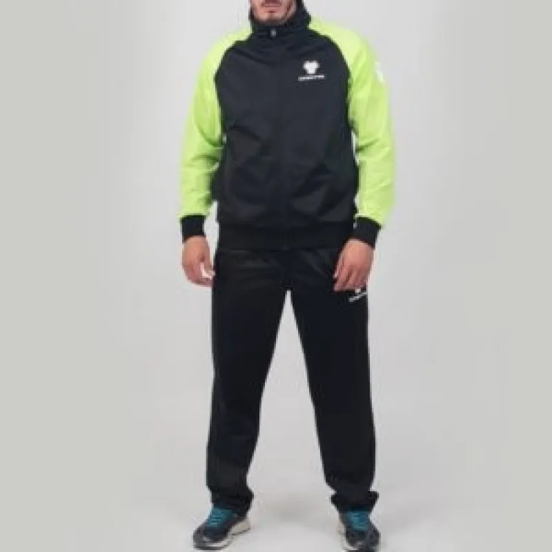 Chandal Cartri Chuser Schwarz Grun Junior
