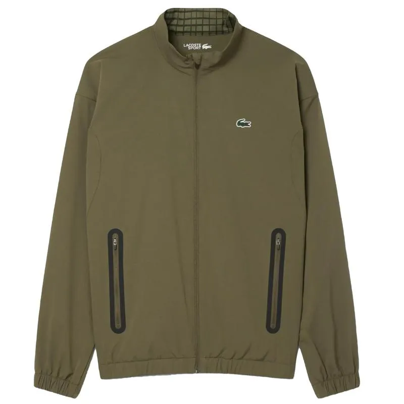 Lacoste Camisola De Ténis Caqui Verde